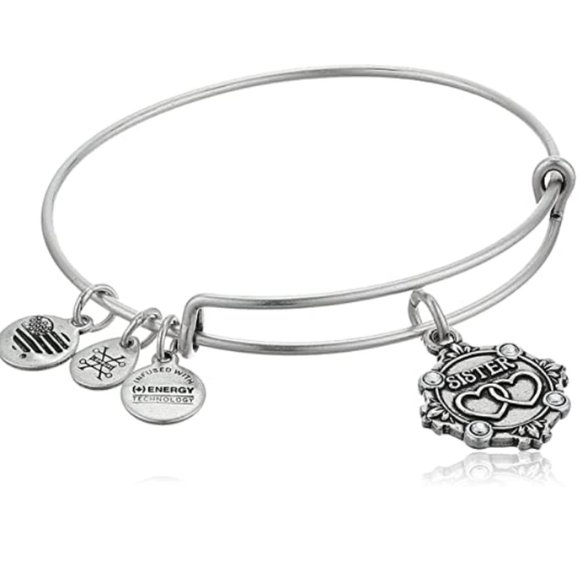 Because I Love You Sister Bangle Bracelet - Picture 1 of 2